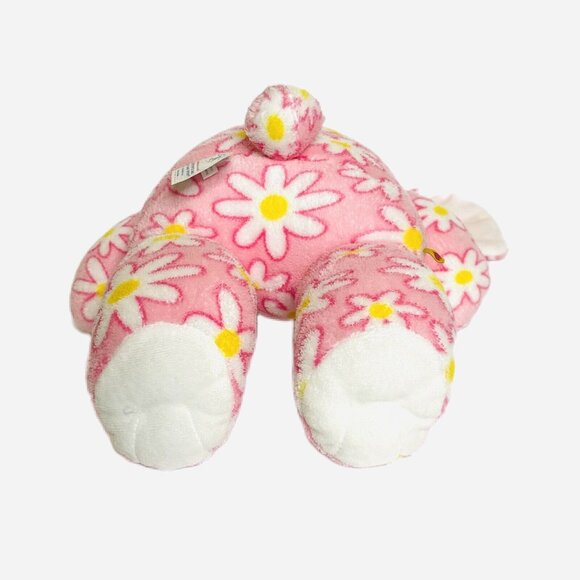 Build A Bear Bunny Rabbit Stuffed In USA With Hugs Pink Daisies Plush Toy 15" - Picture 10 of 12